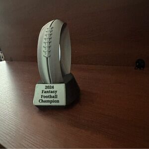 Fantasy football trophy